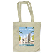 Swansea Castle, South Wales Tote Bag